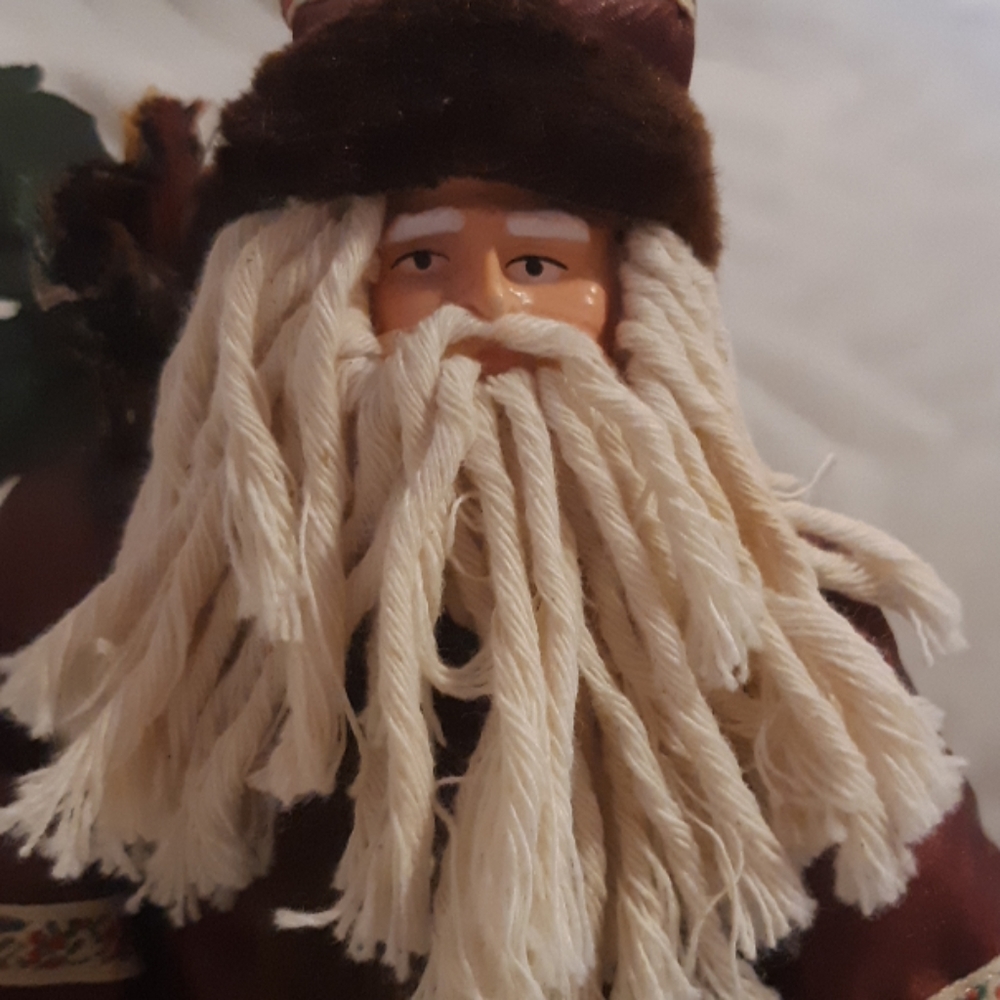 Santa Figurine Old World Man beard The England St Nick, Father Christmas